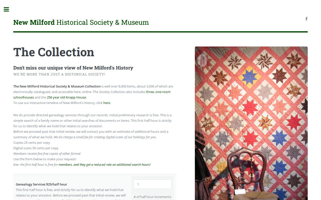 New Milford city directory Historical Society collections