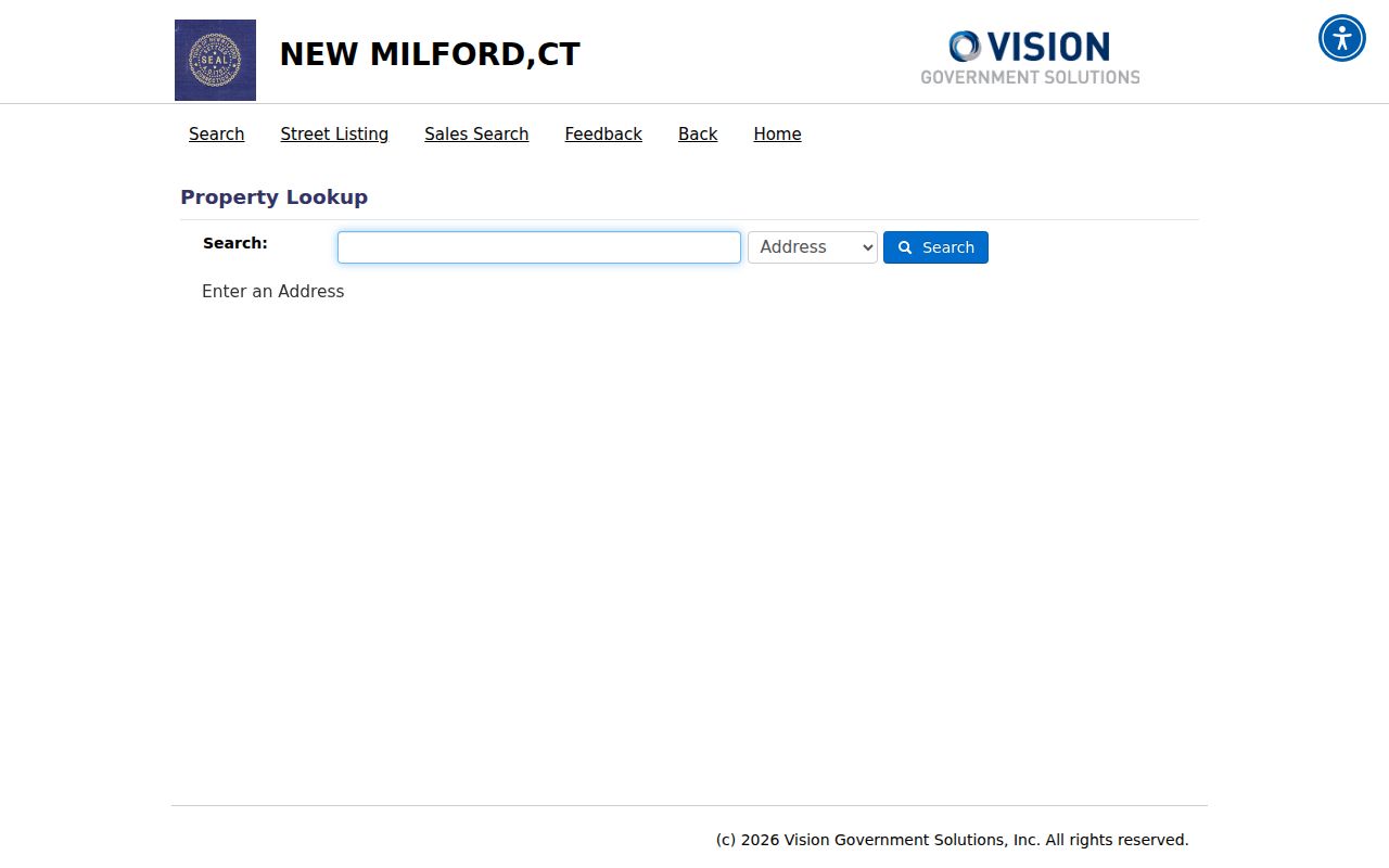 New Milford residents directory assessor property search